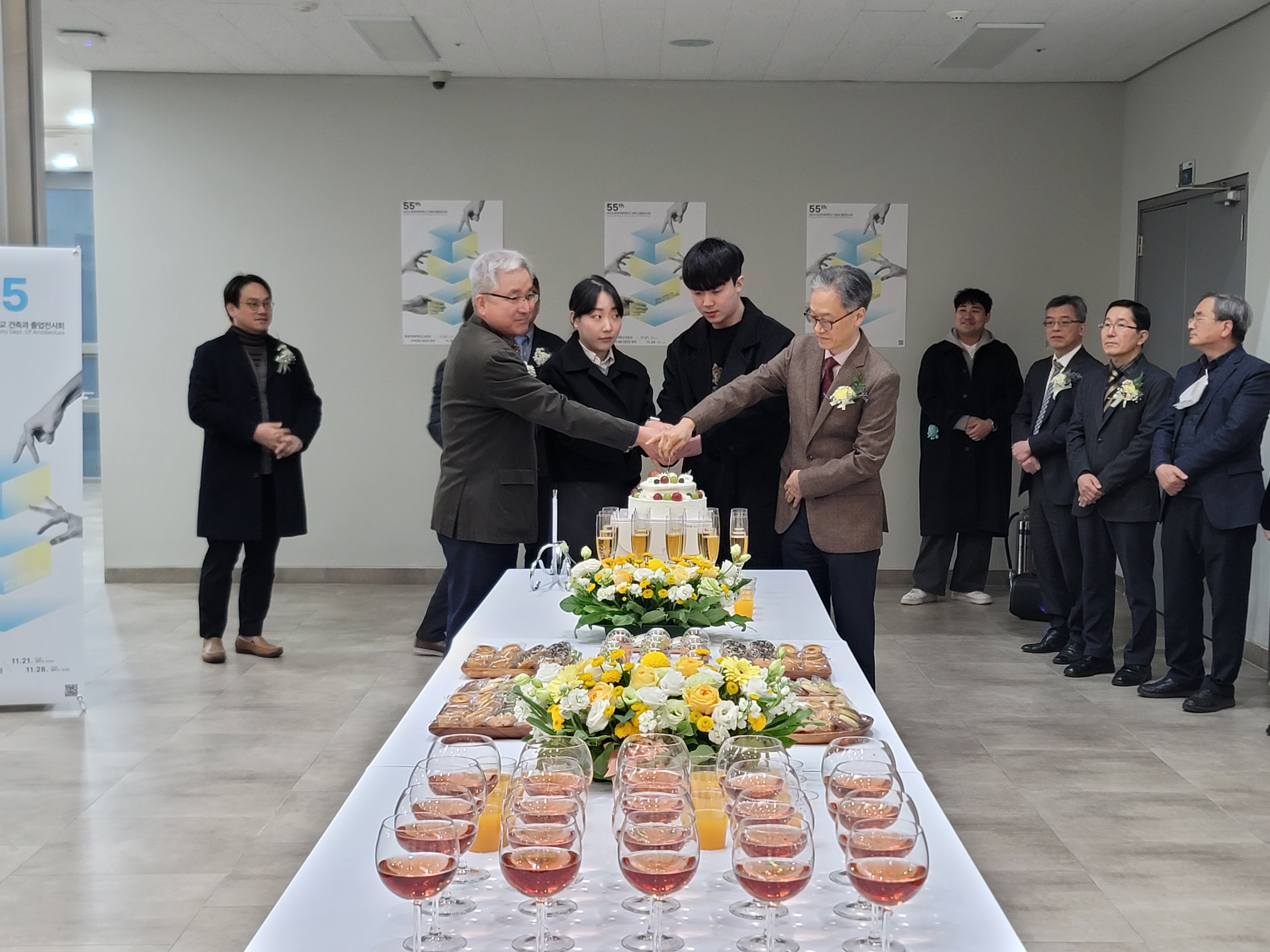 2023년 제 55회 건축과 졸업작품전 현장사진
