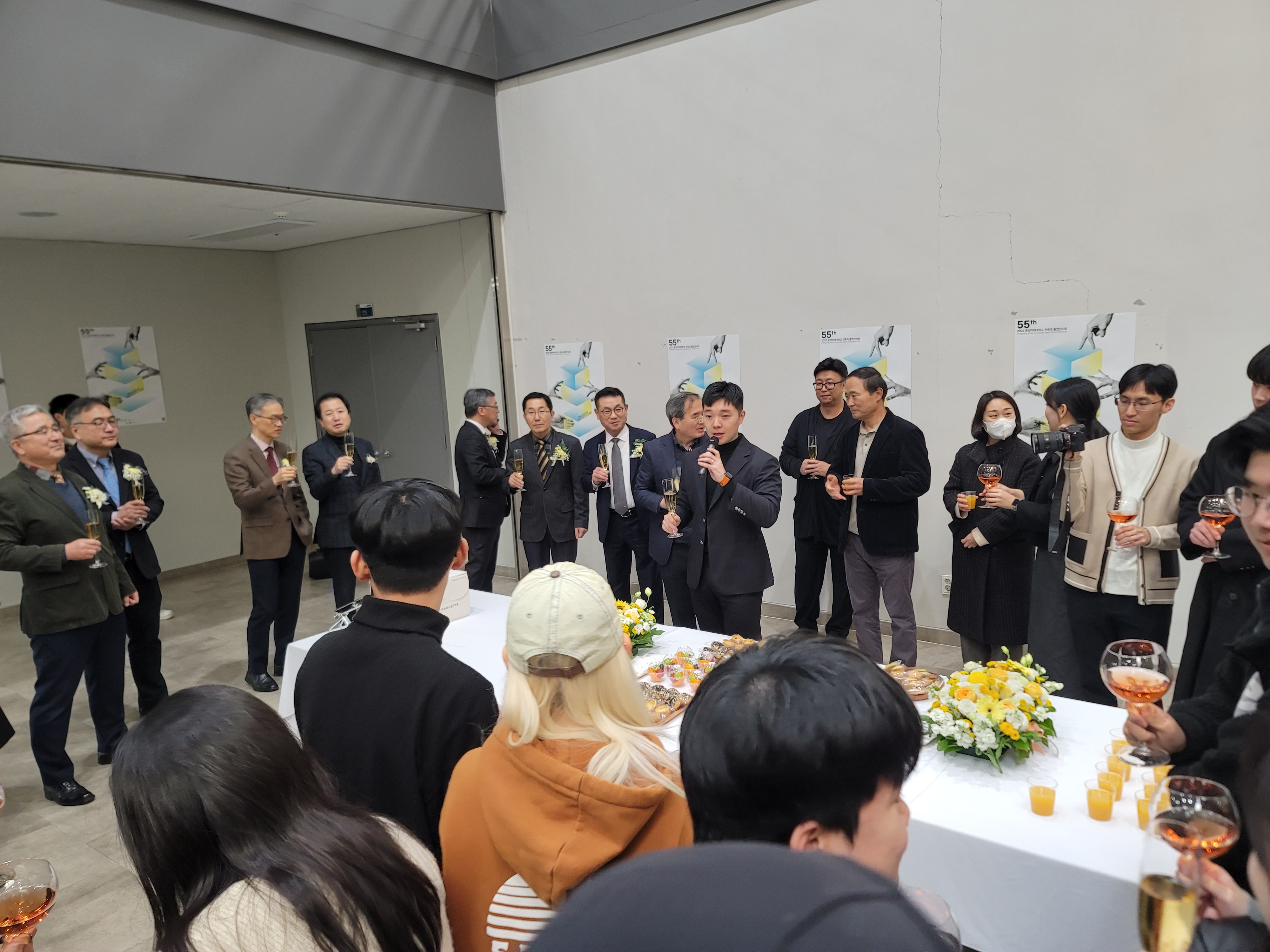 2023년 제 55회 건축과 졸업작품전 현장사진