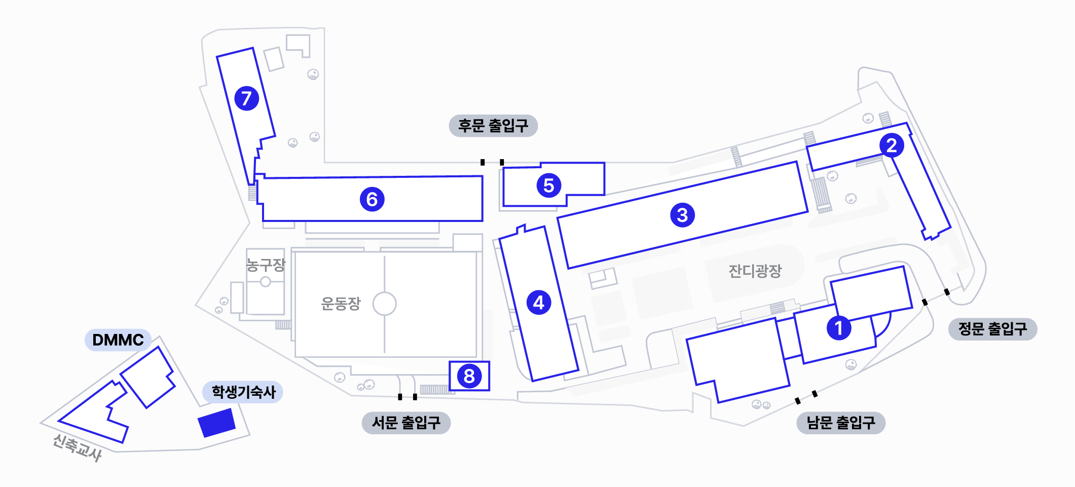 기숙사 지도