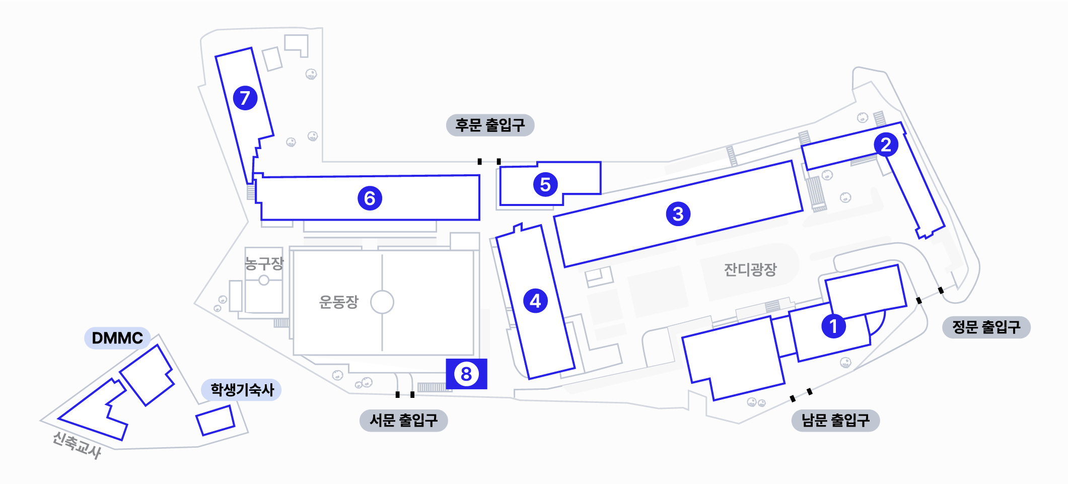 8호관 지도