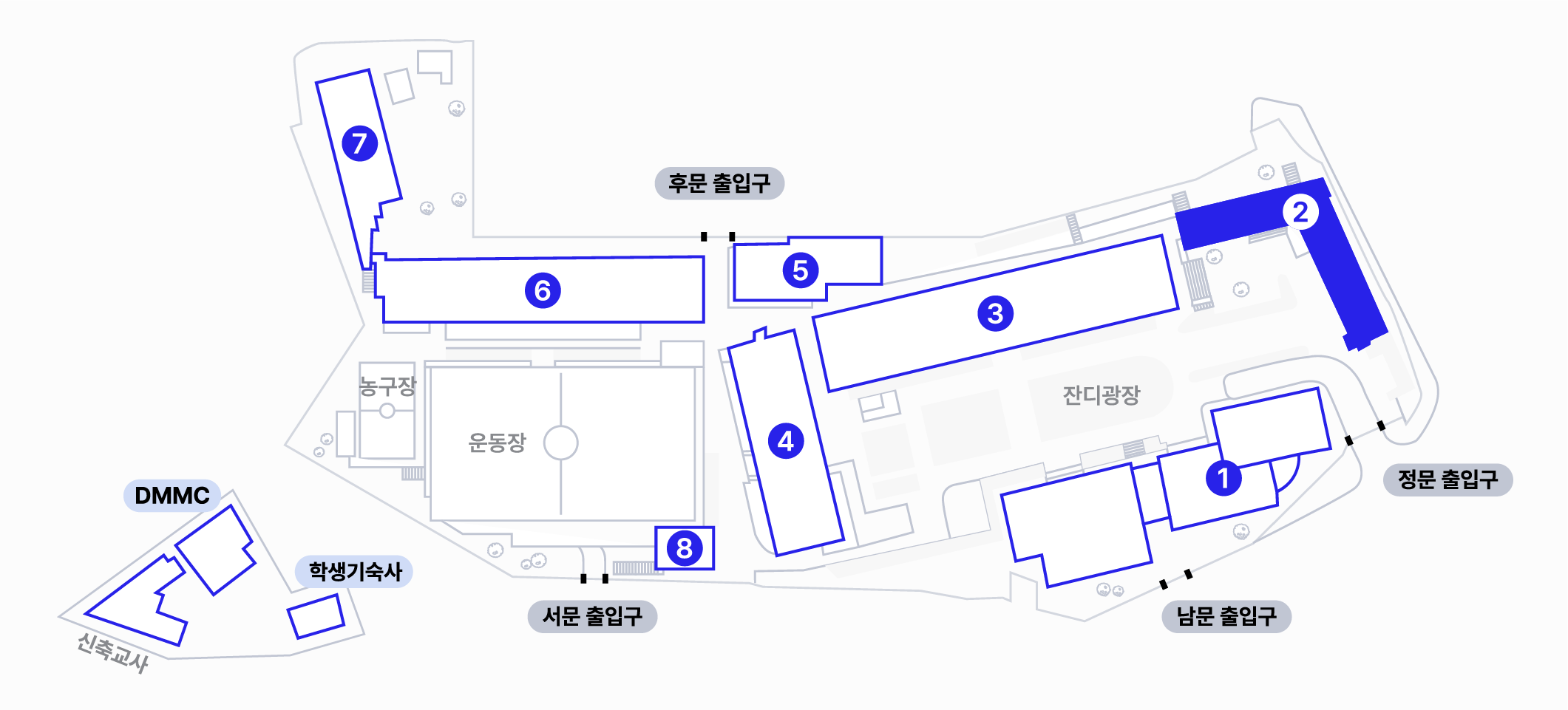 2호관 지도