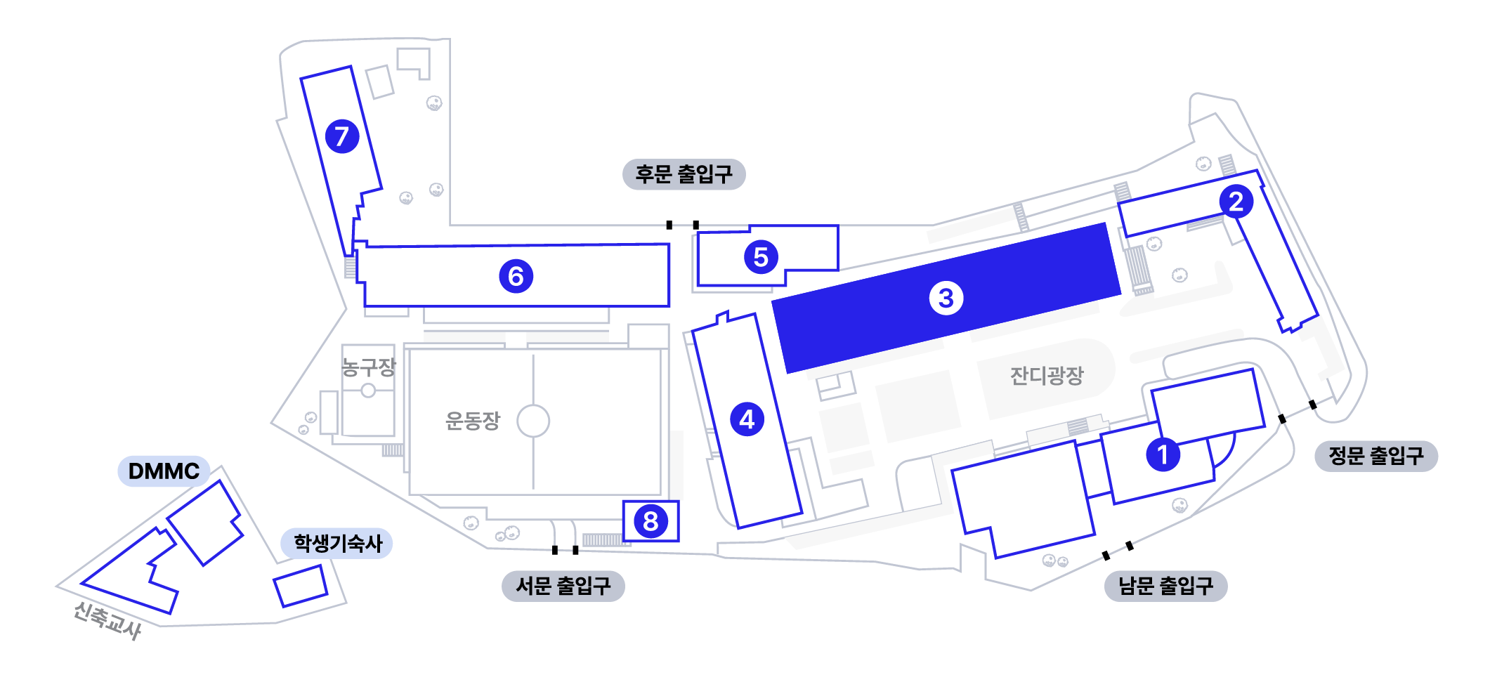 3호관 지도